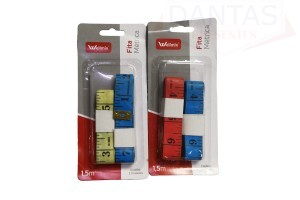 Fita Métrica 2 peças 1,5m Cores Sortidas