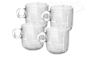 CONJUNTO 4  XÍCARAS