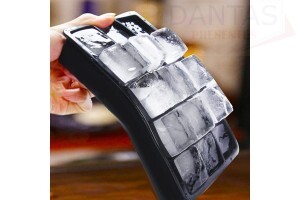 FORMA PARA GELO SILICONE 15 CUBOS