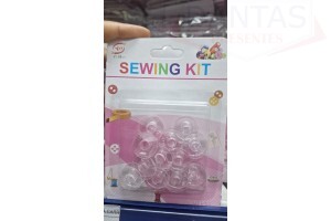 BOBINA PARA MAQUINA DE COSTURA 12 PEÇAS