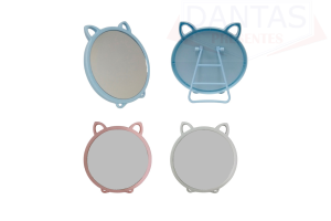 ESPELHO DE MESA REDONDO