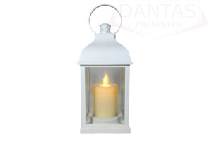 ENFEITE DE MESA NO FORMARTO DE CANDEEIRO 21X9CM